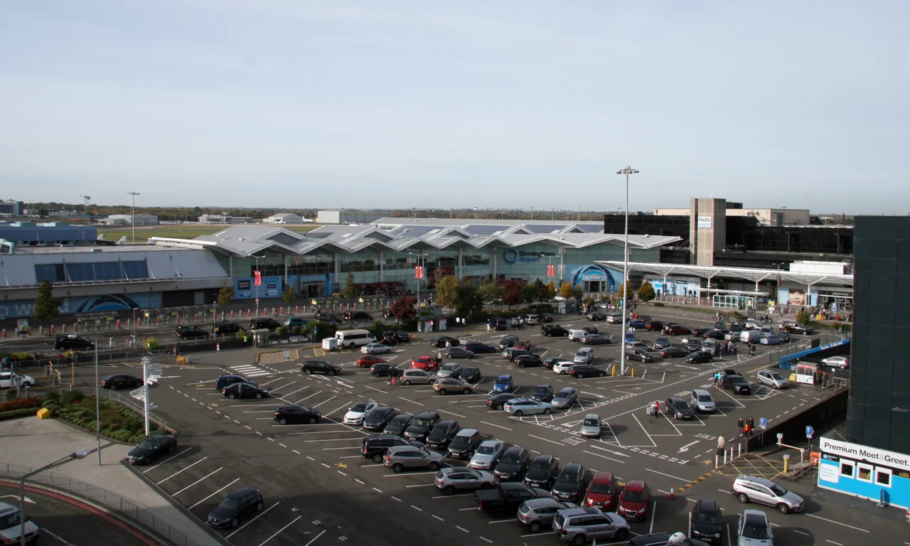 Birmingham Airport terminal buildings, England