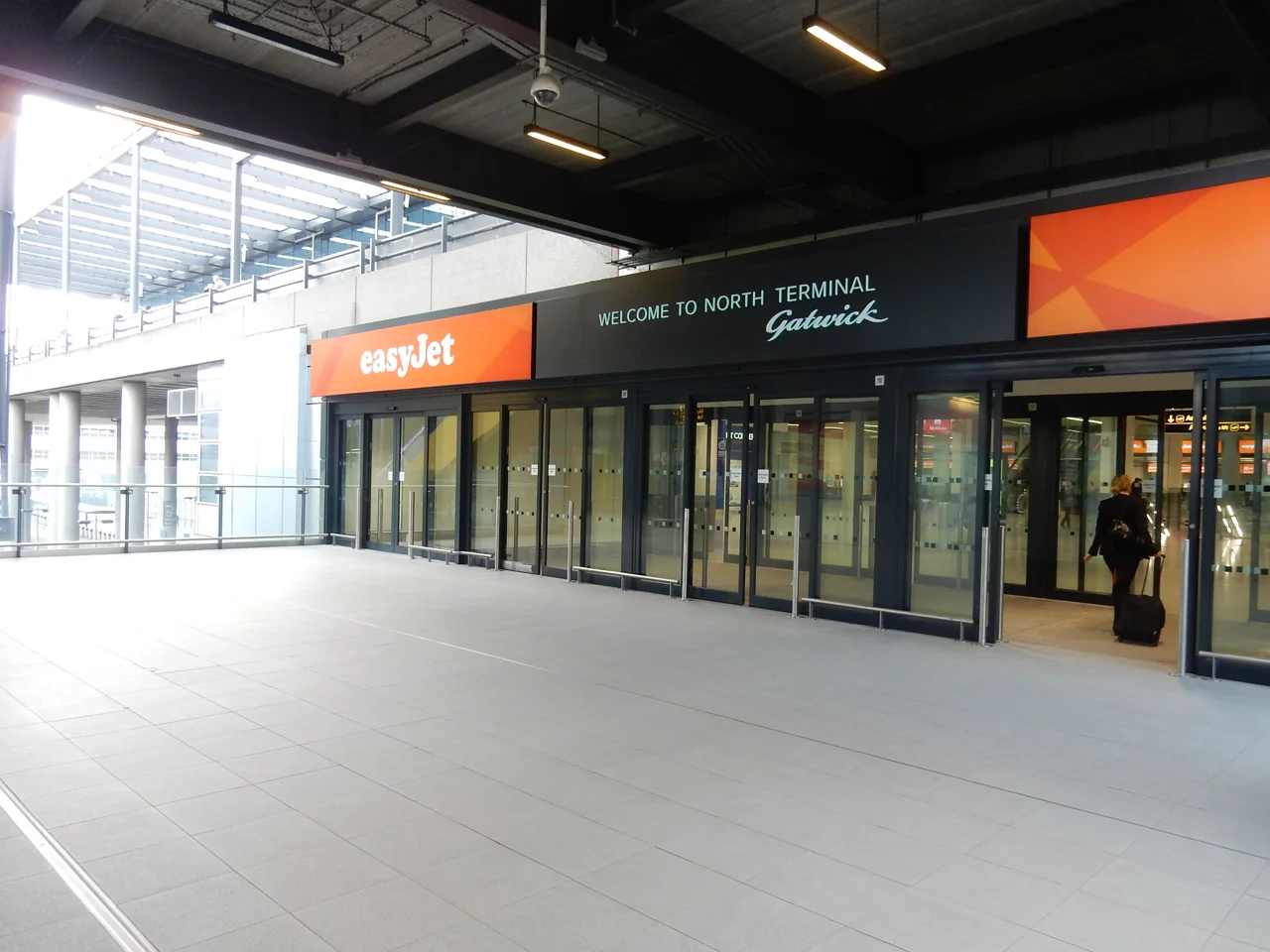 London Gatwick Airport North Terminal entrance