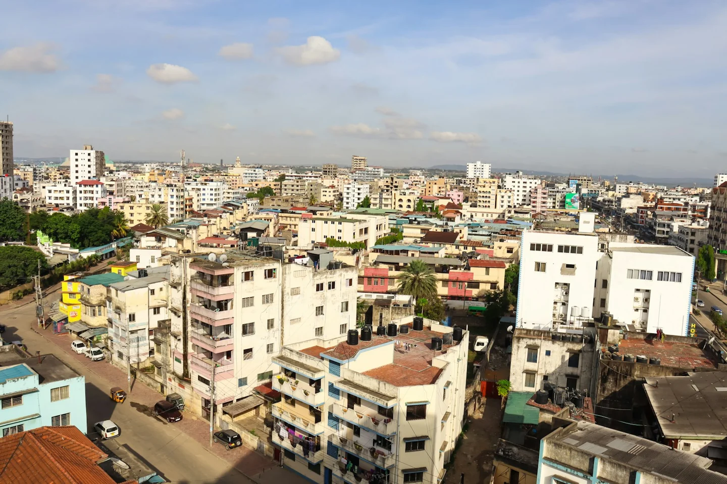 Mombasa town and waterfront, Kenya